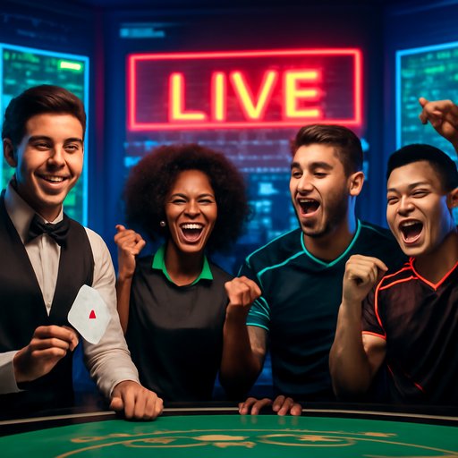 sports betting login dealer showing cards at table